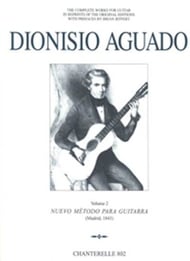 Complete Guitar Works of Dionisio Aguado No. 2 Guitar and Fretted sheet music cover